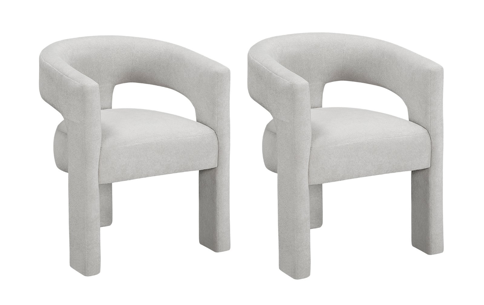Marais Light Gray Dining Chair Set of 2