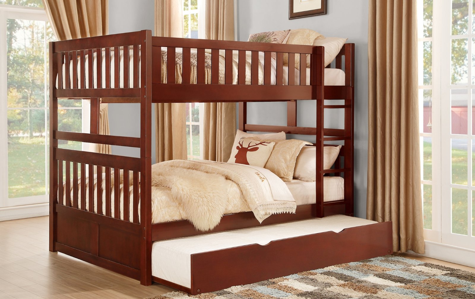 Raleigh Full-Over-Full Bunk Bed