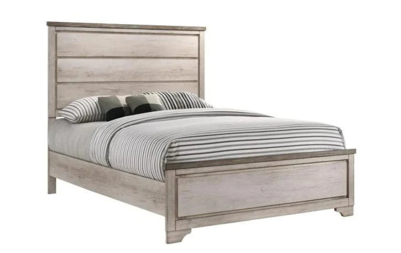Patterson Whitewash Full Bed