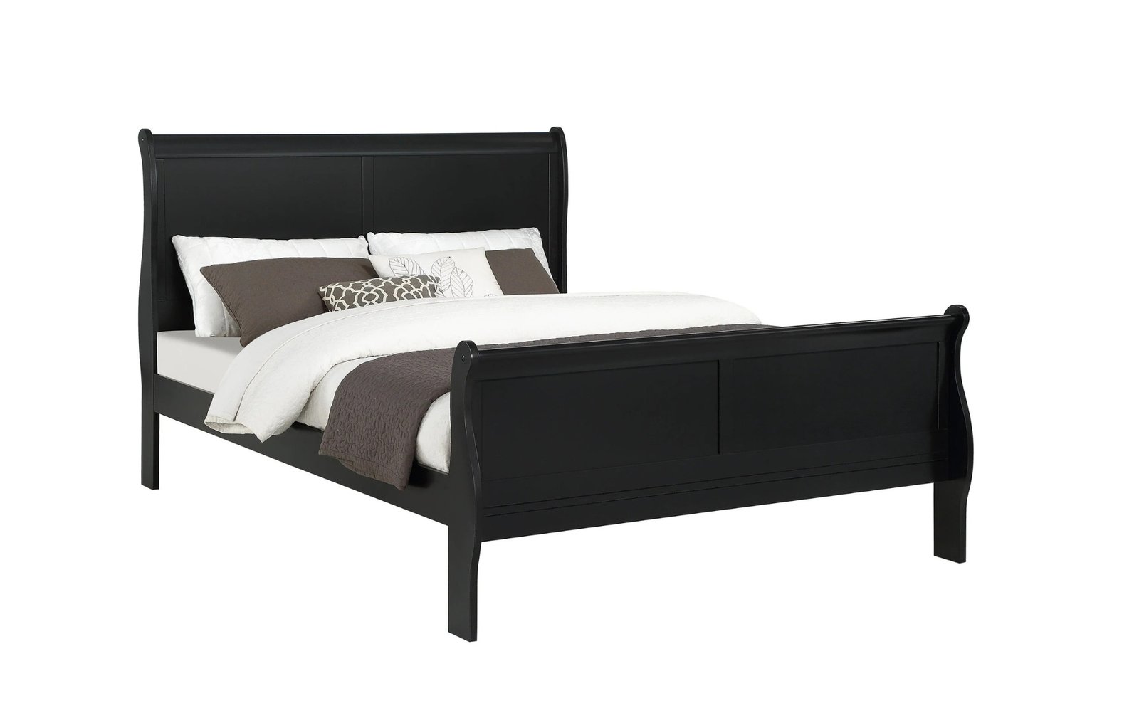 Louis Black Full Bed