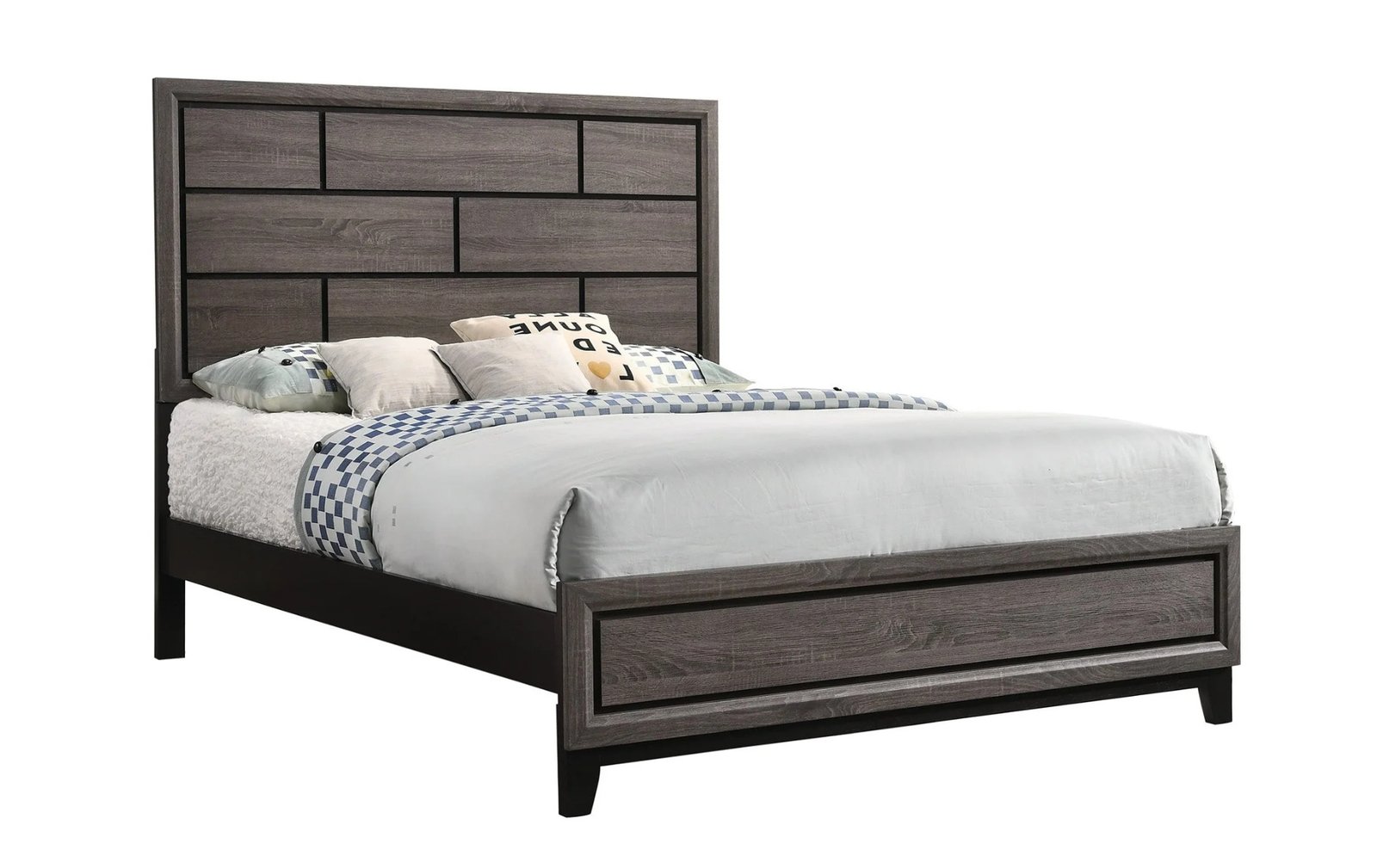 Akerson Gray Panel Full Bed