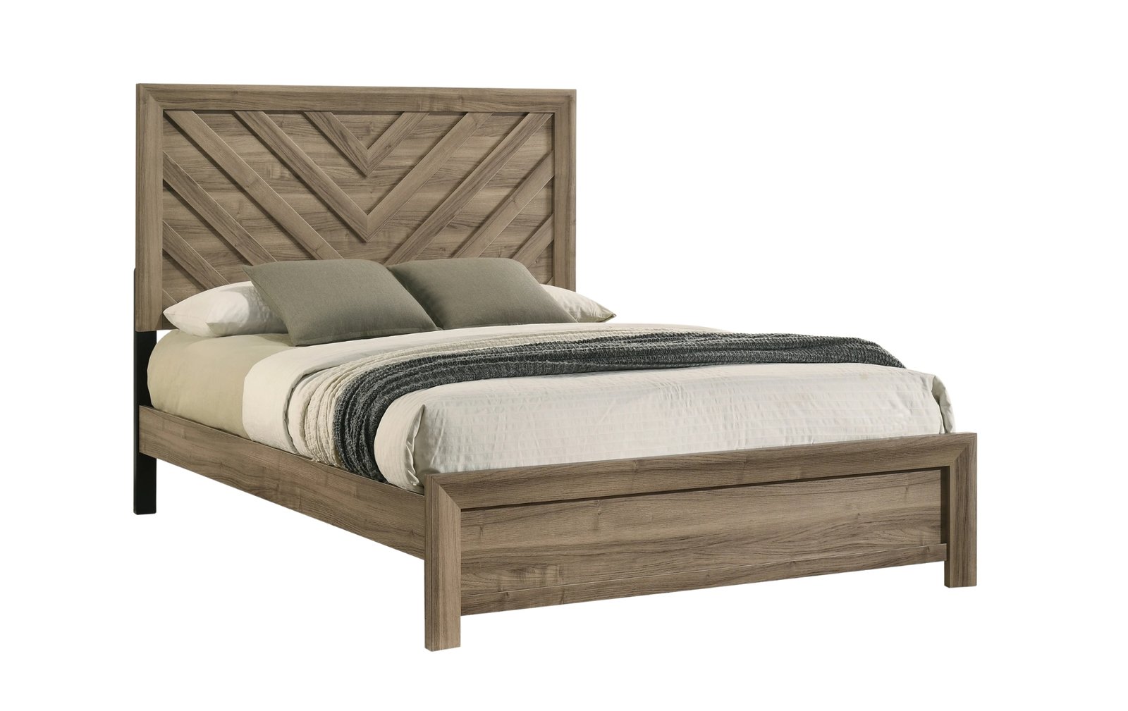 Valor Natural Wood Twin Bed