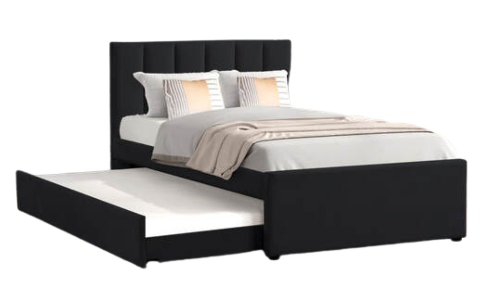 Maya Black Trundle Full Bed