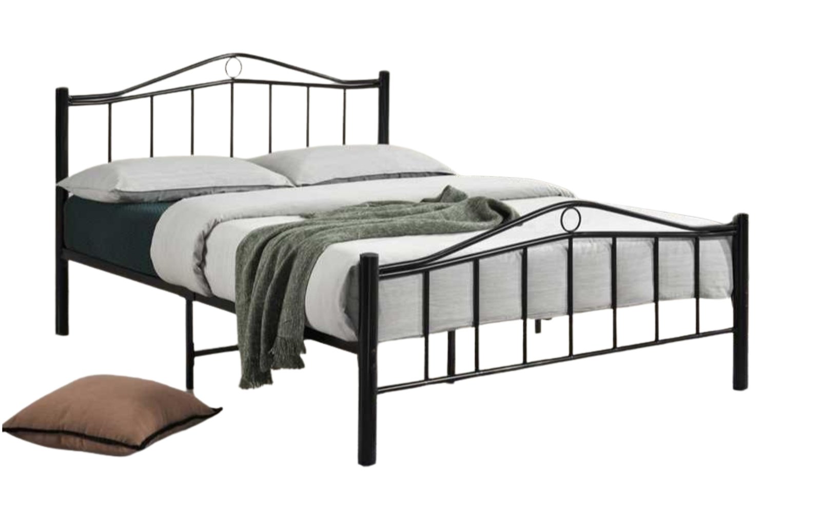 Black Metal Arch Full Bed