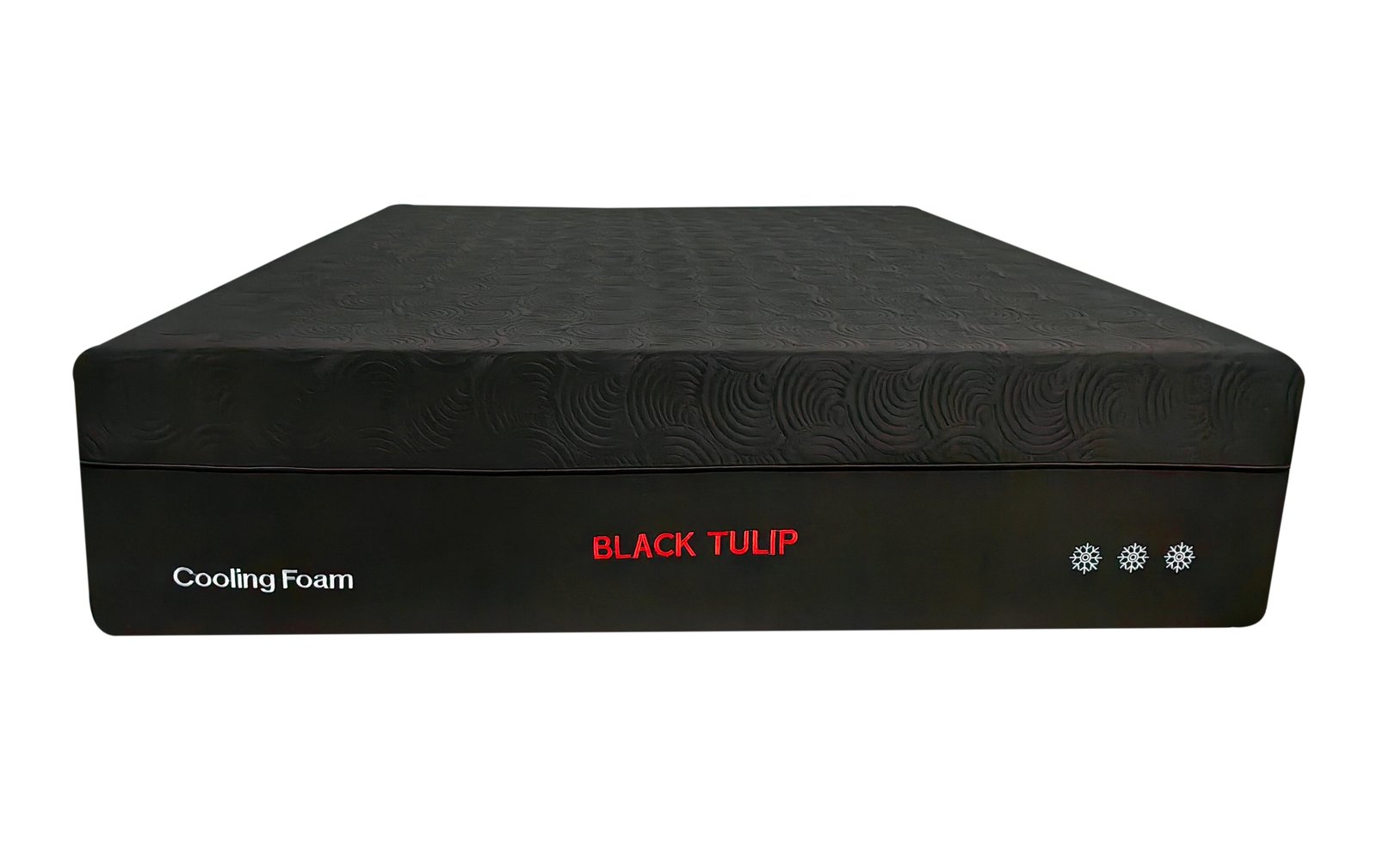 Queen Size Black Tulip Gel Memory Foam Mattress