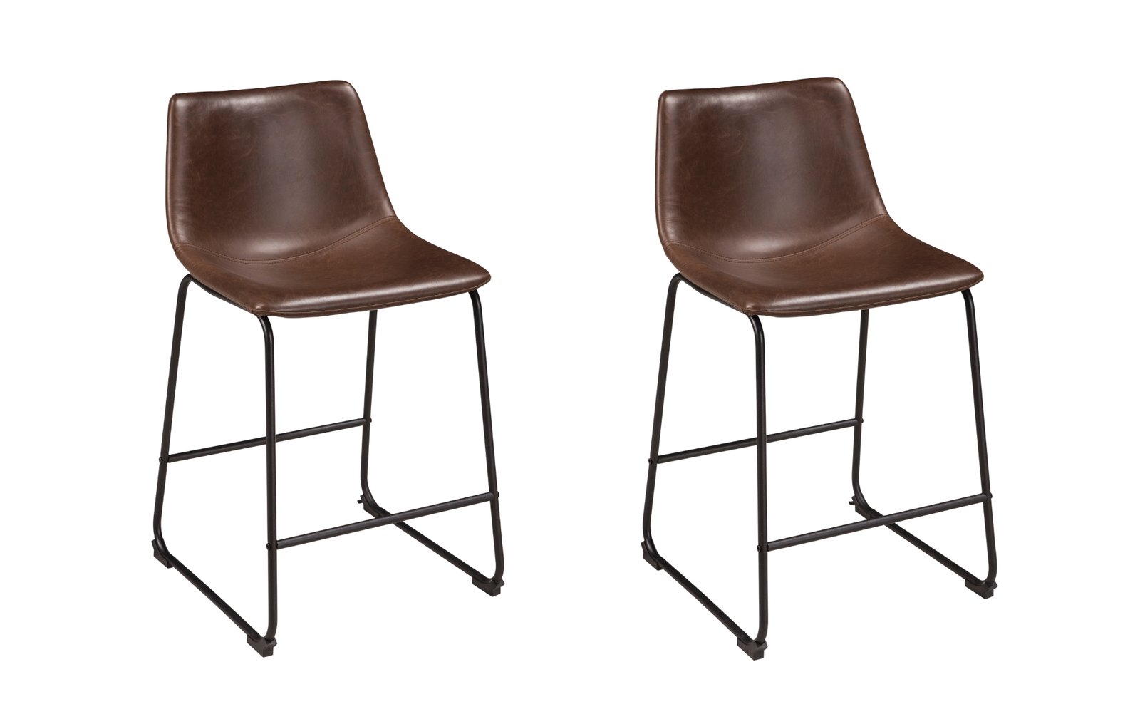Centiar Brown Bar Stool Set of 2