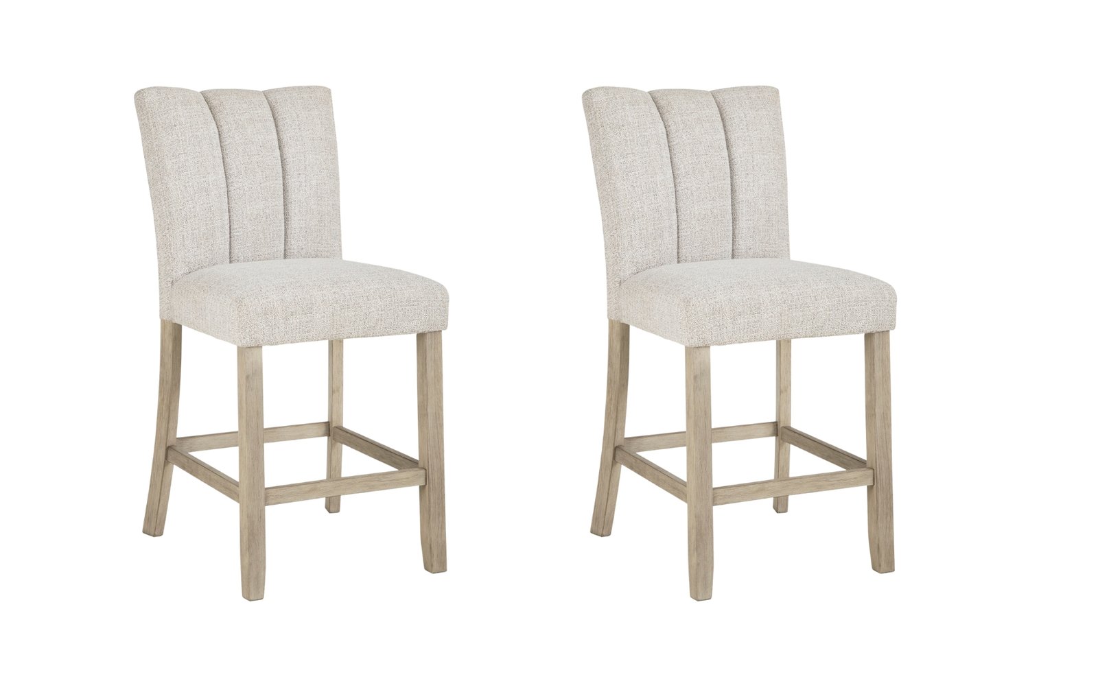 Larawyn Cream Counter Height Dining Chair Set of 2